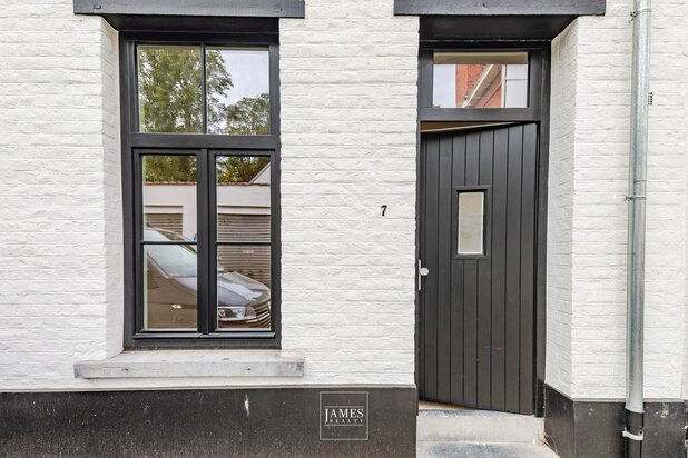 Une maison de village au centre de Boitsfort