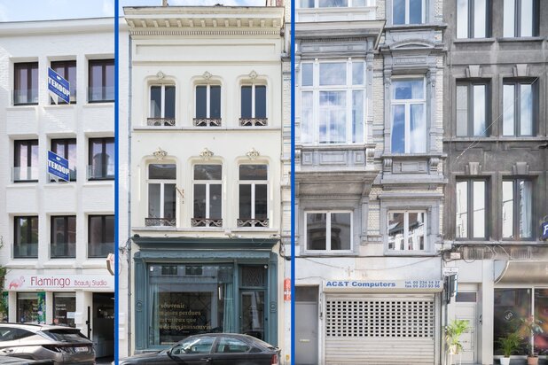 Karaktervol handelspand (restaurant + 2-slpk app) in het centrum van Gent