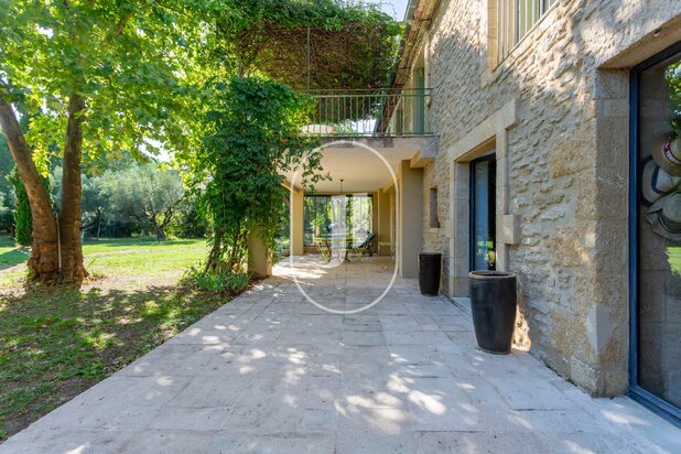 Authentic mas for sale between Uzès and Nîmes