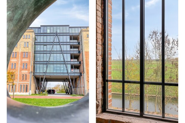 Penthouse Bloemmolens, waar architectuur en karakter samenvloeien