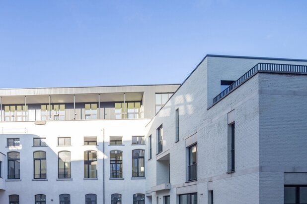 VAT 6.26% – NEW 3-bedroom penthouse + stunning terrace at “La Chocolaterie Antoine”, a splendid project in the heart of Ixelles