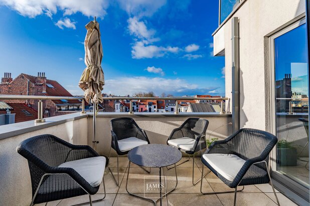 Un appartement avec terrasses quartier Châtelain