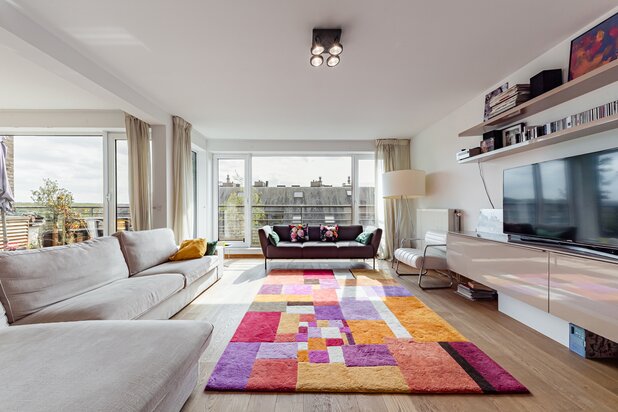 Magnifique duplex/penthouse avec terrasses et parking