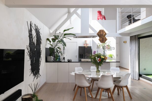 Bijzondere eigendom gelegen in een voormalige industriële katoenspinnerij.