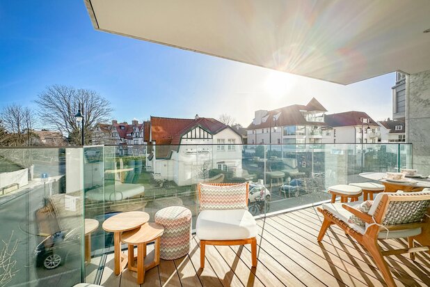 Sublime appartement au Zoute avec terrasse ensoleillée...