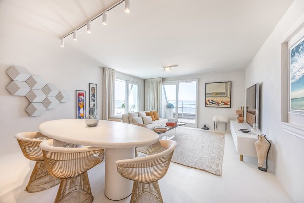 High-end hoekappartement met zeezicht in Knokke-Zoute