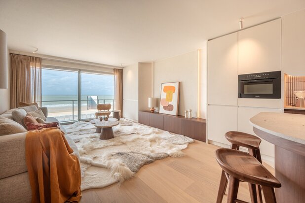 Fantastisch appartement met adembenemend zeezicht ideaal gelegen op de zeedijk in het Zoute.