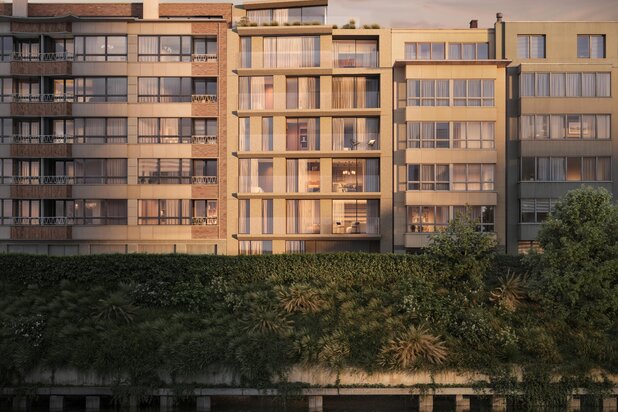 Luxueus twee slaapkamerappartement met uitzicht op de Leie