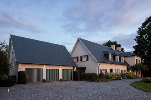 Hedendaags landhuis naar de hand van architect Xavier Donck 