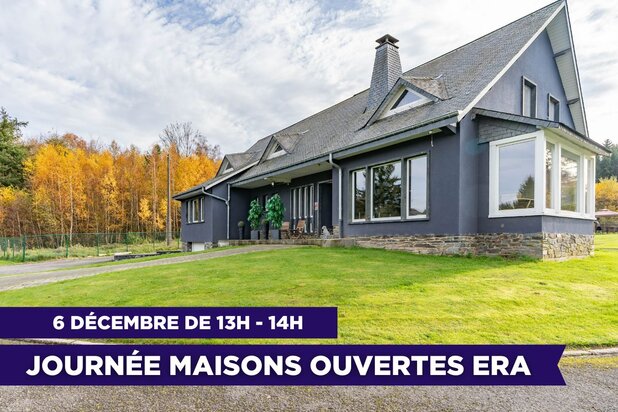 Villa implantée sur 1 ha de terrain à Bastogne