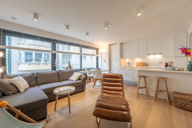 Appartement avec vue latérale sur la mer au Zoute