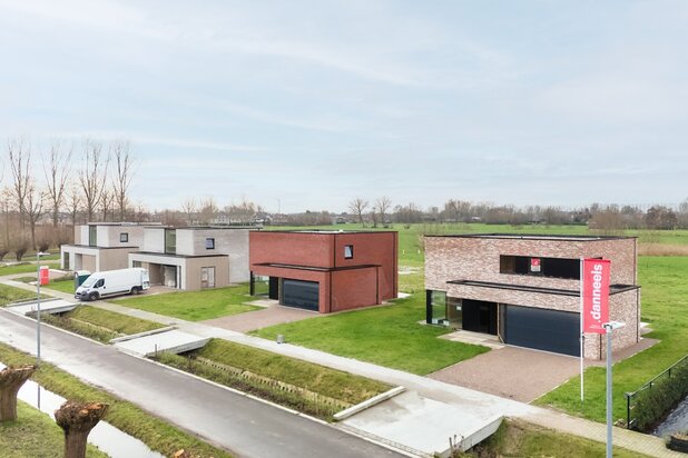 Nieuwbouwvilla in Kruibeke op 1.200 m² met prachtig uitzicht