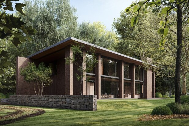 Te realiseren villa (417 m²) in het pittoreske Deurle