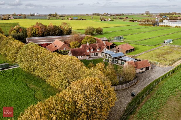 Vierkantshoeve met paardenaccommodatie op ca. 5,3ha