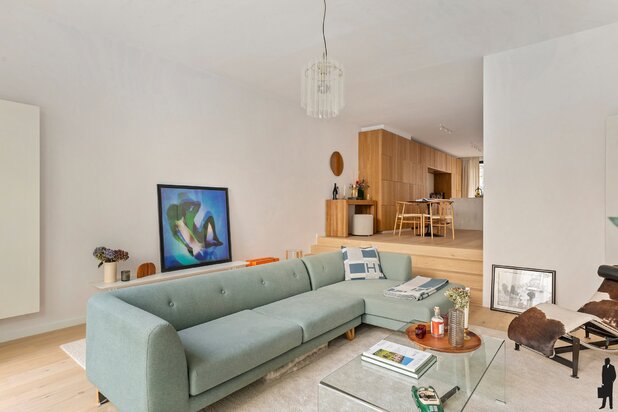 Duplex gelijkvloers appartement met zuid-west tuin op toplocatie – Antwerpen Zuid