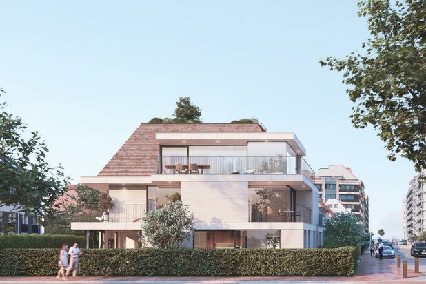 Newly built penthouse: elegance with private roof garden and swimming pool