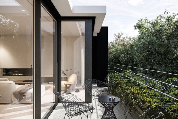 Botanique. Synoniem voor exclusief wonen aan het Gentse Citadelpark.