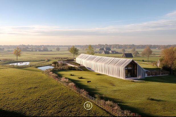 Domaine de nouvelle construction haut de gamme sur 1,3 hectare.