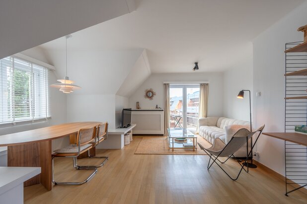 Gezellig hoekappartement in villaresidentie vlakbij Albertstrand