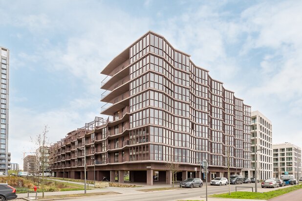 Luxe-appartement met frontaal Scheldezicht met heerlijk terras (30m²) op Nieuw Zuid incl kelderberging - optionele ondergrondse parking beschikbaar