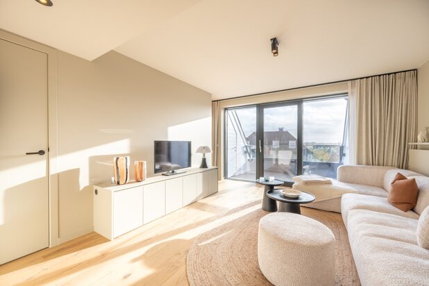 Lumineus en zonnig appartement te Duinenwater met 2 terrassen en open uitzichten