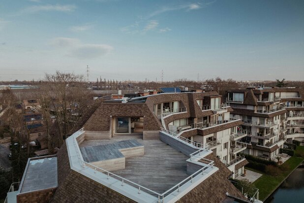Luxueuze penthouse met panoramische terrassen te Harelbeke