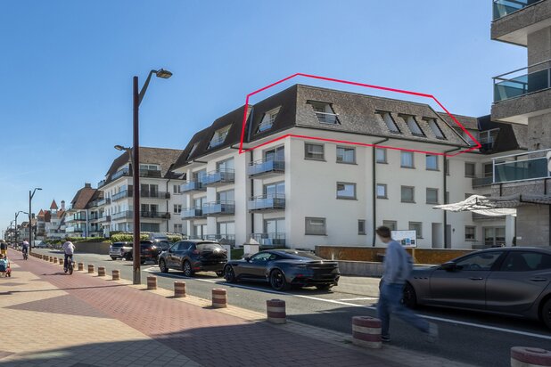 High-end hoekappartement met zeezicht in Knokke-Zoute