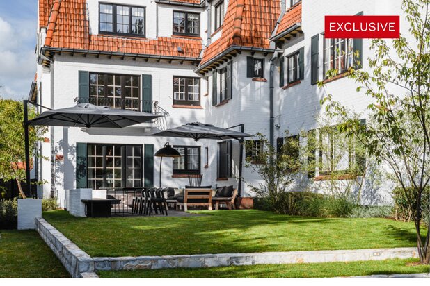 Exceptional garden apartment in the heart of Zoute