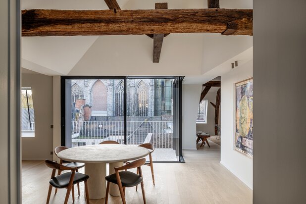 Uitzonderlijke penthouse in het historische hart van Gent