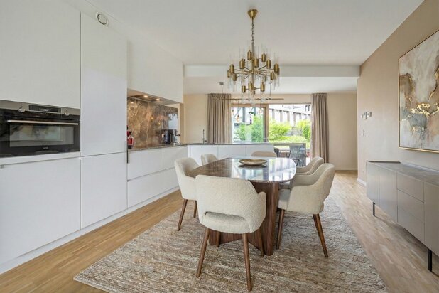 Groen wonen met terrassen + tuin op topligging aan Nieuw Zuid