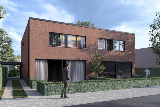 Maison neuve semi-mitoyenne à vendre à Zele