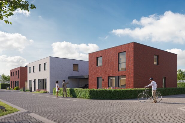 Maison neuve 3 façades à ’t Vanderveldehof à Willebroek