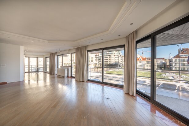 Ruim appartement met zeezicht vlakbij het Albertstrand