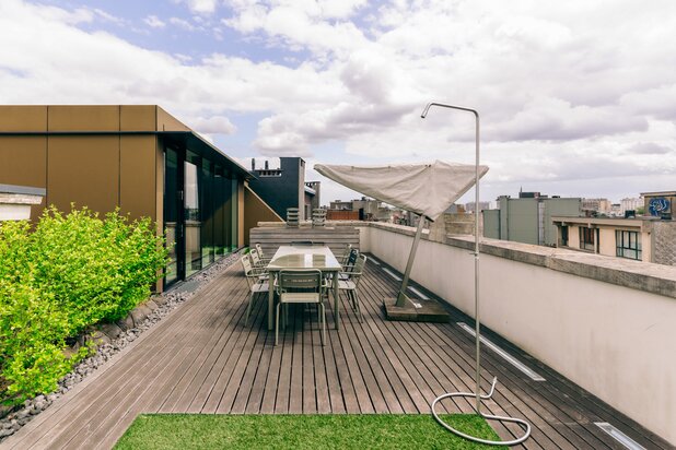 Sublime penthouse with 360° views over Antwerp