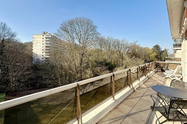 Bois de la Cambre - Appartement 3 chambres, terrasses, 2 garages
