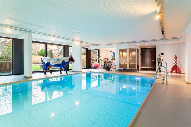 Villa-appartement met privatieve stadstuin en welness. 