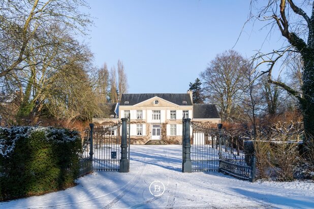 Exclusieve manoir aan de poorten van Brussel
