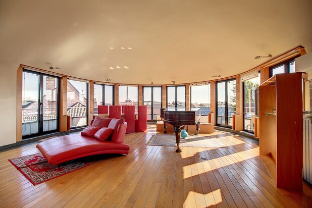 Penthouse met terrassen en topvoorzieningen 