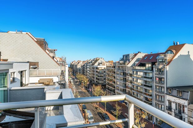 Appartement van 141 m2 met drie slaapkamers en zonneterrassen.
