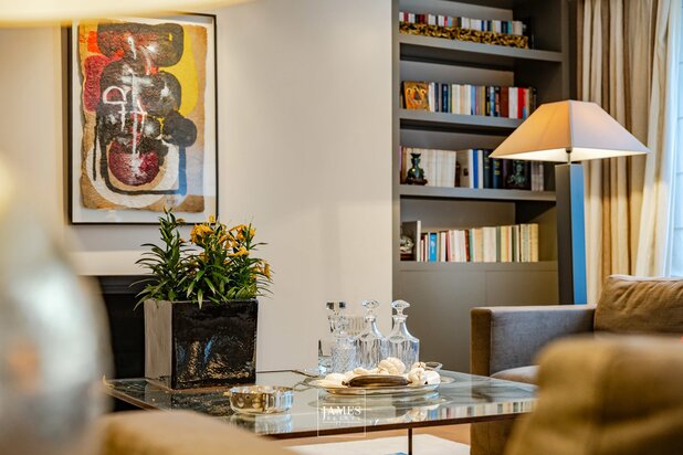 Un appartement face au Jardin du Roi à Ixelles