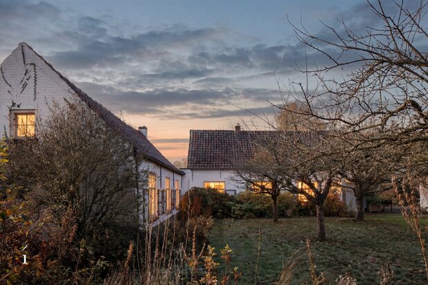 Authentieke hoeve met schuur en open zicht op 5.285 m²