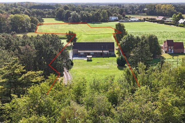 Hoeve van 300m² op 1 hectare 77 met achterliggende weiden
