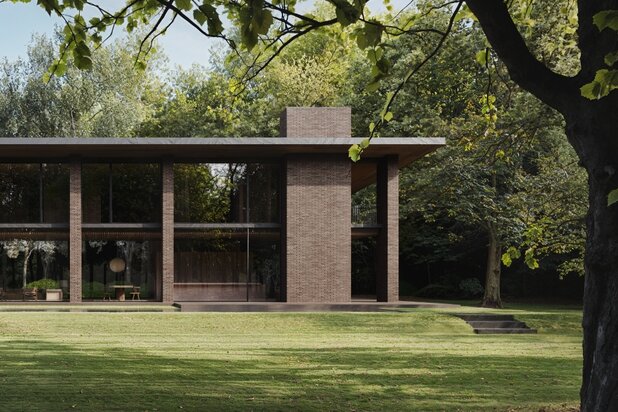 Te realiseren villa (417 m²) in het pittoreske Deurle