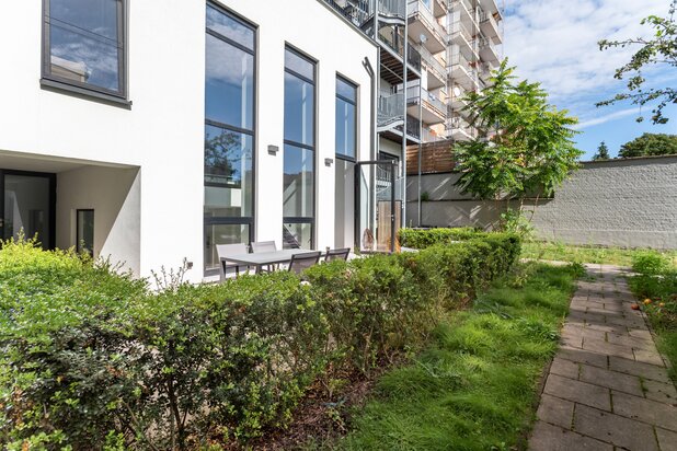 Exclusieve appartement met tuin op topligging in hartje Antwerpen