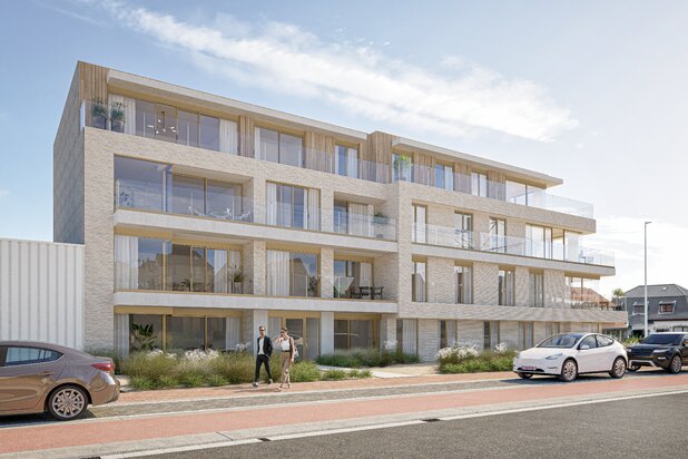 Nieuwbouwappartement te koop in Koksijde vlakbij het centrum