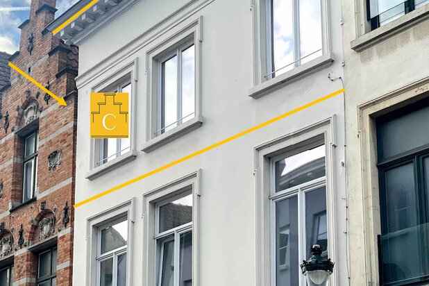 knap dakappartement in 19e eeuws herenhuis met zonnig terras en adembenemende uitzichten