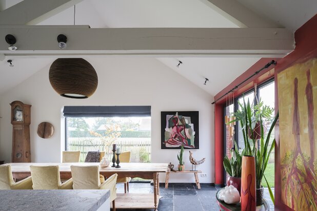 Instapklare woning met EPC A en panoramisch uitzicht op de velden in Ursel