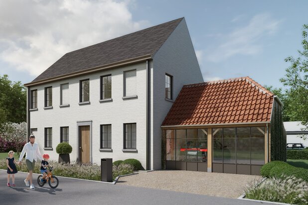 Magnifique villa neuve à vendre à Huise