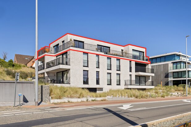 Uiterst uniek penthouse te koop in Sint-Idesbald!