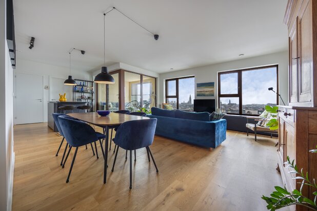 Unieke zichten op een toplocatie in de stad. 